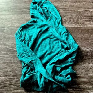 Girls Teal Hoodie size 6/6x